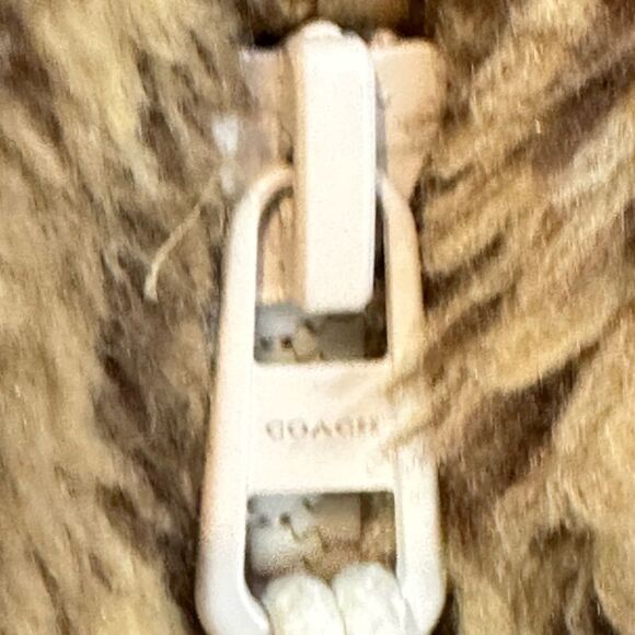 NEW Coach Sherpa Signature Teddy Jacket | Size M - Picture 8 of 11